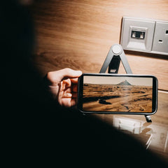 AirStand holding a phone for watching video