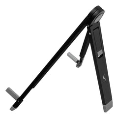 AirStand foldable stand in use, side view